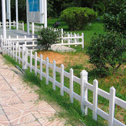 金盈  供應  pvc塑鋼小區花園草坪護欄  草坪護欄  綠化帶護欄柵欄  可定制