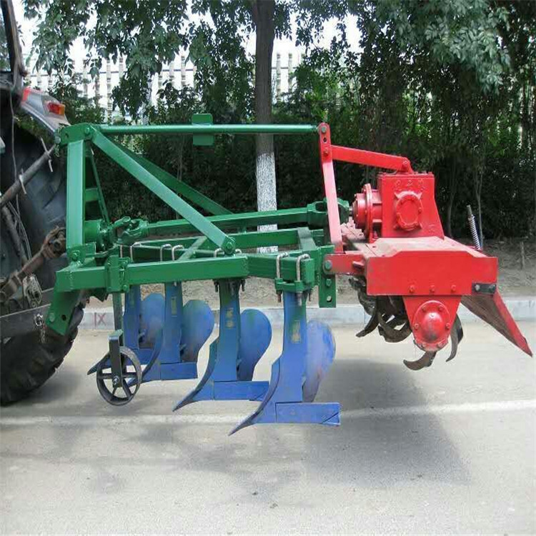 萬輪拖拉機牽引式犁翻旋耕復式耕整機 大型農用多鏵土地耕整復式機
